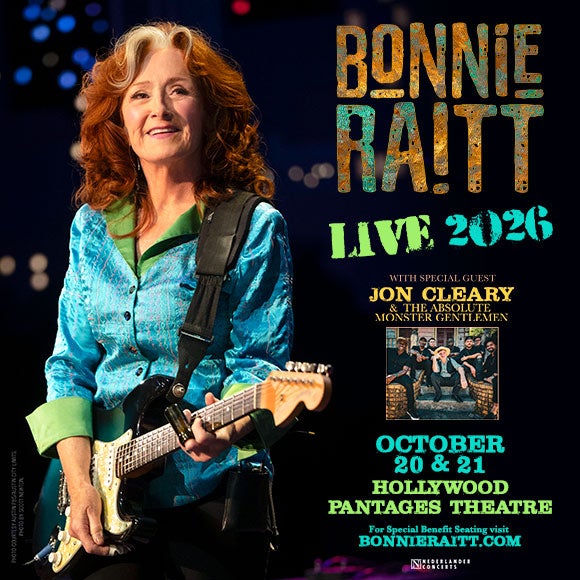 More Info for Bonnie Raitt Live 2026